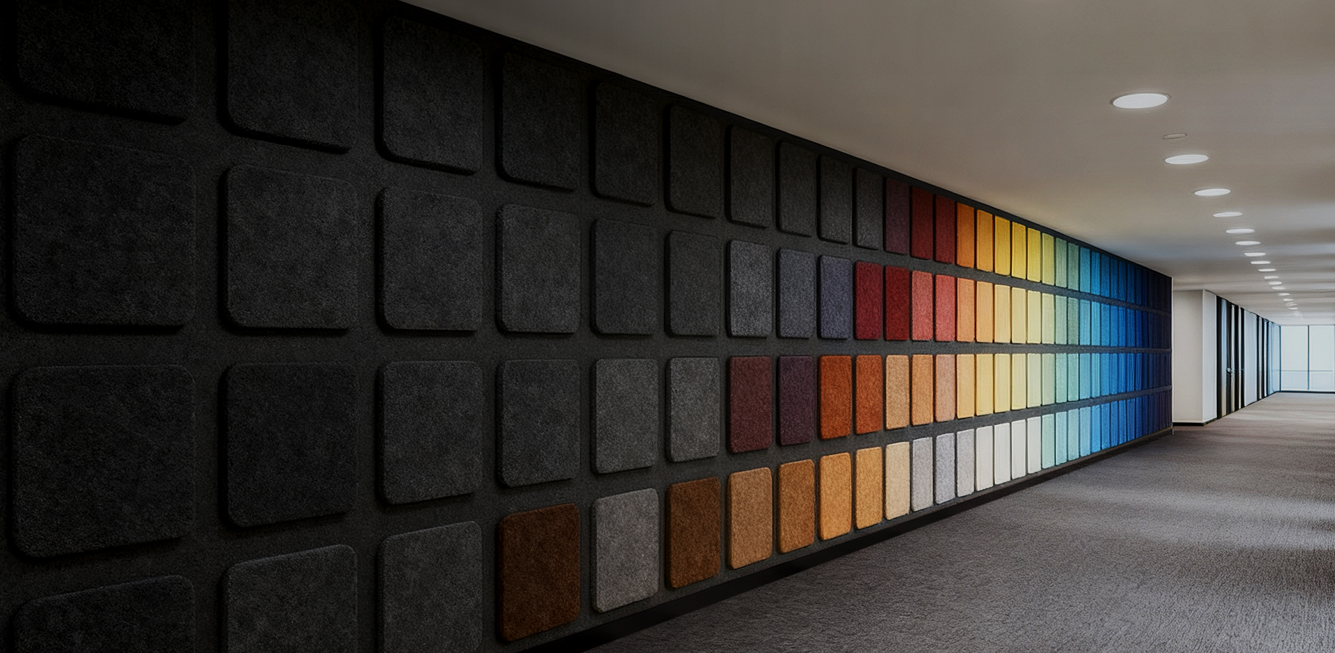 PET Acoustic Panel Detailed View